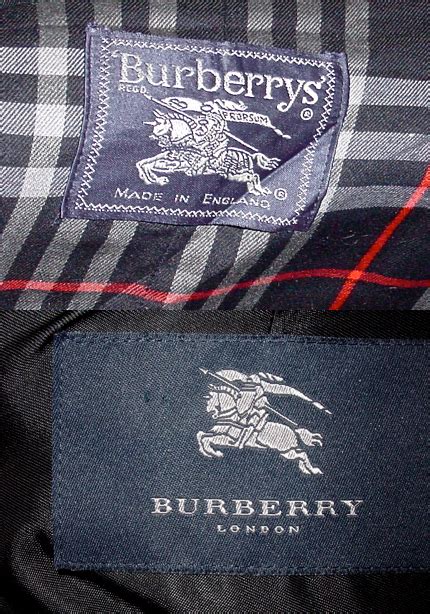 burberry t shirt tag|authentic burberry labels.